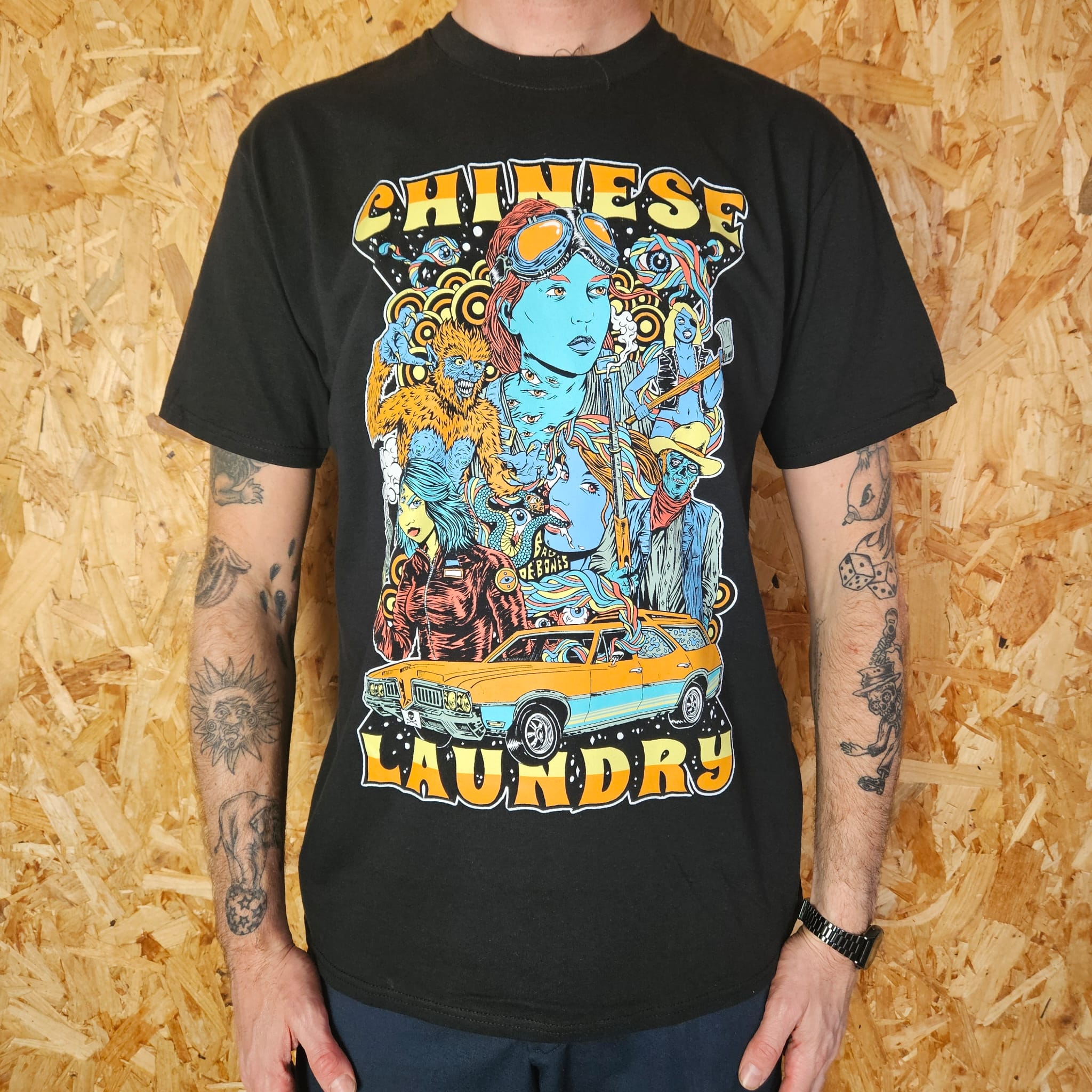 vintage UK製　china design tee vintage UK製china design tee