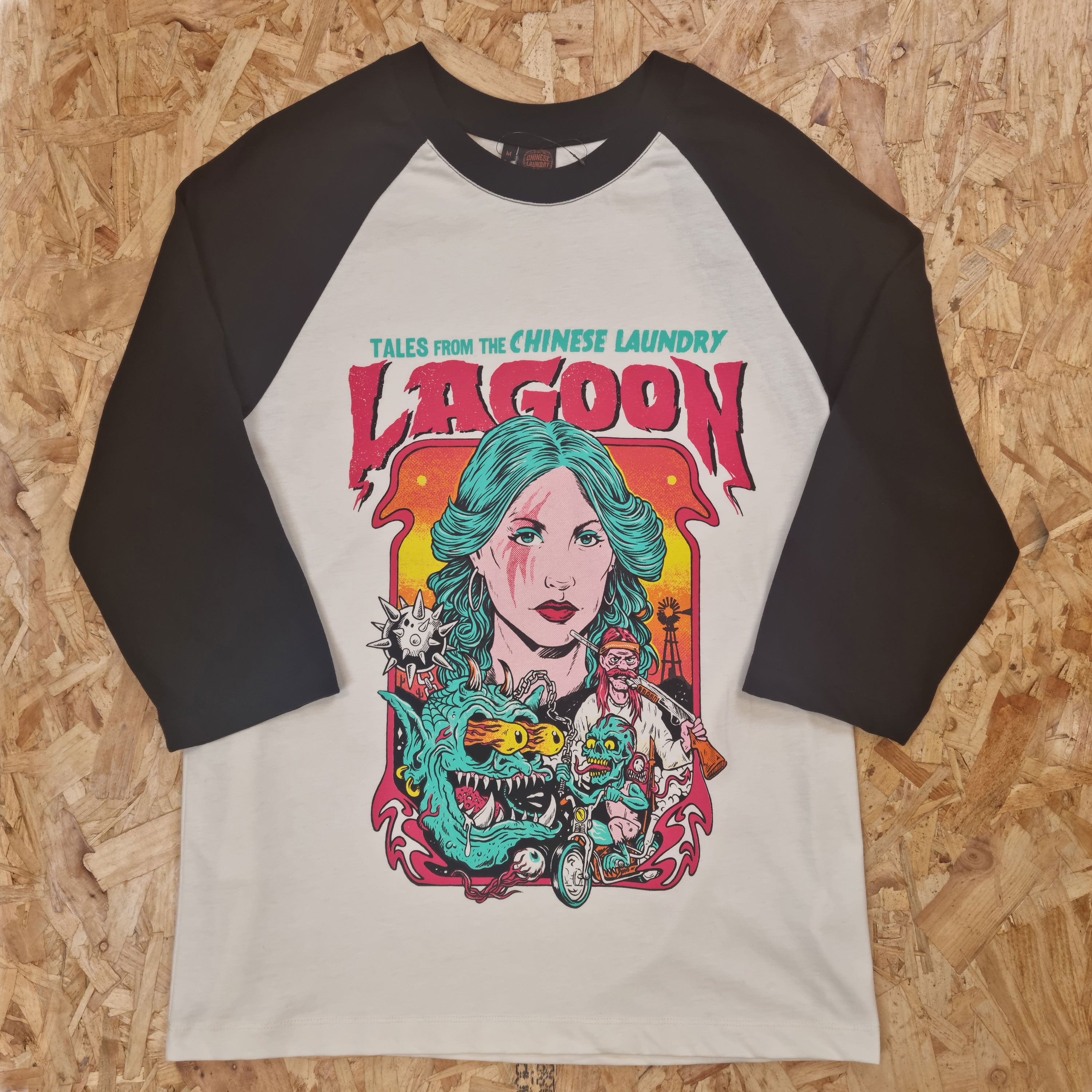 Mash Up Raglan Tee